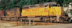 UP mix with CSX Q687 approaching Fogg